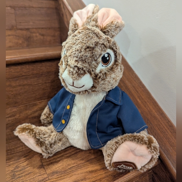 Peter Rabbit Plush Toy with Blue Jacket - Picture 11 of 12